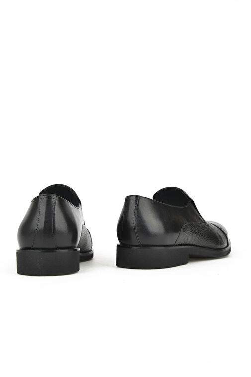 Ziya Siyah Erkek Deri Klasik Ayakkabı 141145Z578_000 - Görsel 6