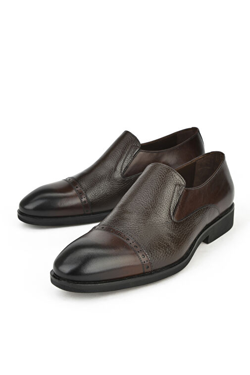 Ziya Kahverengi Erkek Deri Klasik Ayakkabı 141145Z578_300 - Görsel 3