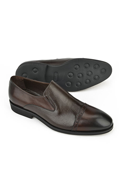 Ziya Kahverengi Erkek Deri Klasik Ayakkabı 141145Z578_300 - Görsel 4