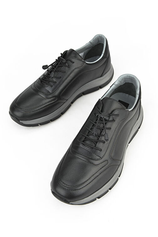 Ziya, Erkek Hakiki Deri Ayakkabı 1411013Z255 Siyah - Görsel 5