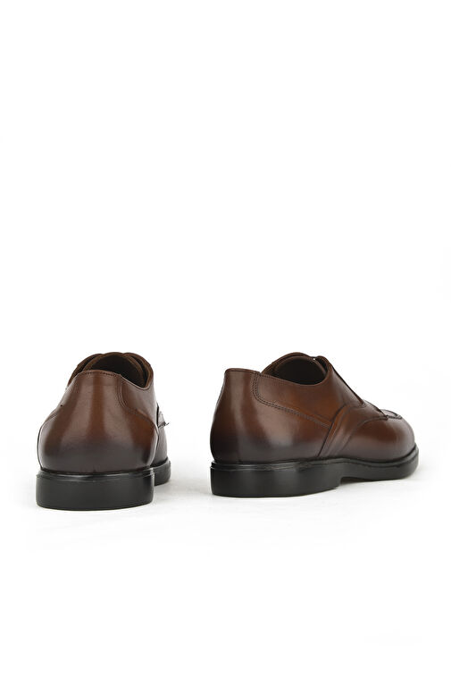 Ziya, Erkek Hakiki Deri Ayakkabı 143745Z0307 Kahve - Görsel 4