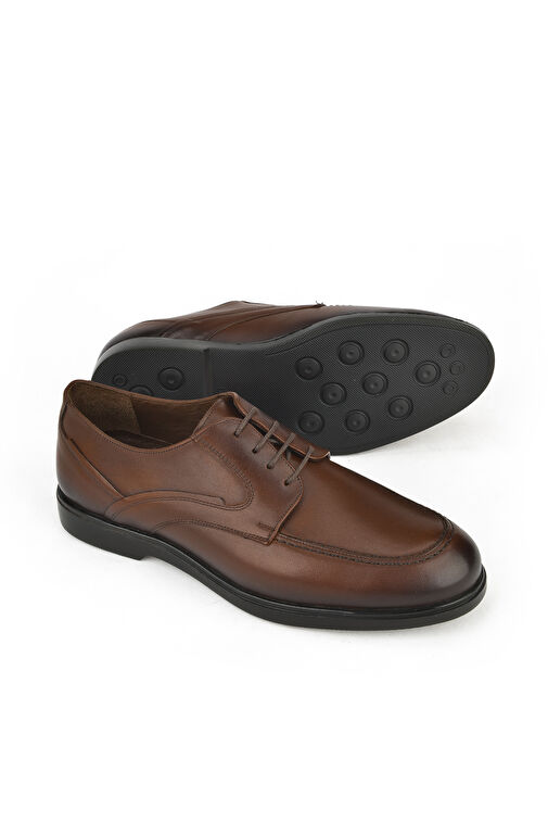 Ziya, Erkek Hakiki Deri Ayakkabı 143745Z0307 Kahve - Görsel 5