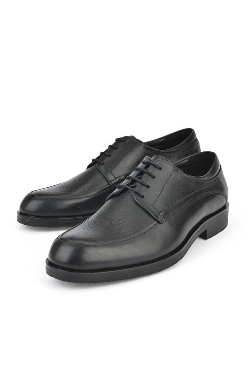 Ziya, Erkek Hakiki Deri Ayakkabı 143745Z0938 Siyah - Görsel 6