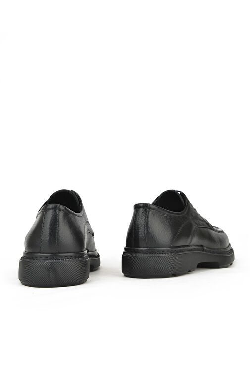 Ziya, Erkek Hakiki Deri Ayakkabı 143745ZAB0707 Siyah - Görsel 6