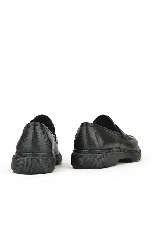 Ziya, Erkek Hakiki Deri Ayakkabı 143745ZAB0706 Siyah - Görsel 6