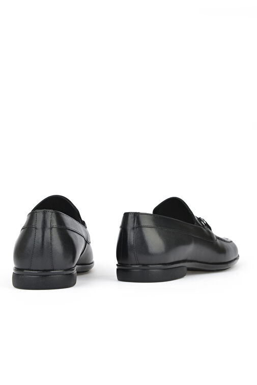 Ziya, Erkek Hakiki Deri Ayakkabı 143745ZAB0404 Siyah - Görsel 6