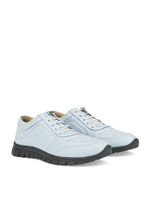 Ziya, Kadın Hakiki Deri Sneaker 143992ZSP200 A.Mavi - Görsel 3