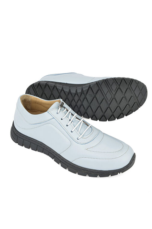 Ziya, Kadın Hakiki Deri Sneaker 143992ZSP200 A.Mavi - Görsel 5