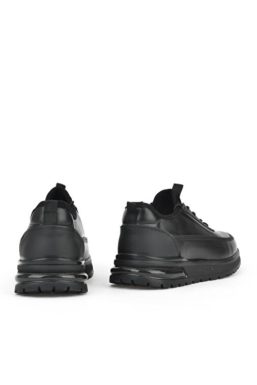 Ziya Siyah Erkek Deri Sneaker 1431024Z5404_000 - Görsel 4