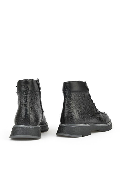 Ziya, Erkek Hakiki Deri Bot 1431024Z6601 Siyah - Görsel 4