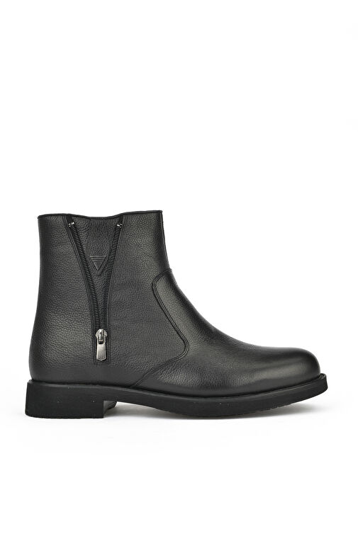 Ziya, Erkek Hakiki Deri Bot 14319Z2160 Siyah - Görsel 2