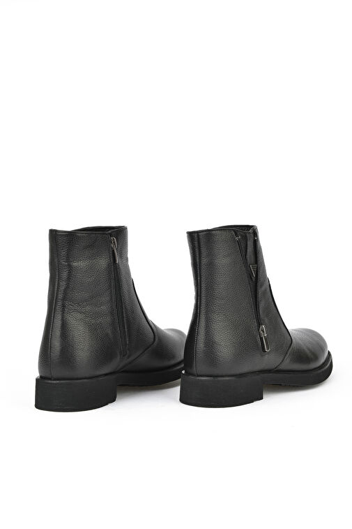 Ziya, Erkek Hakiki Deri Bot 14319Z2160 Siyah - Görsel 4