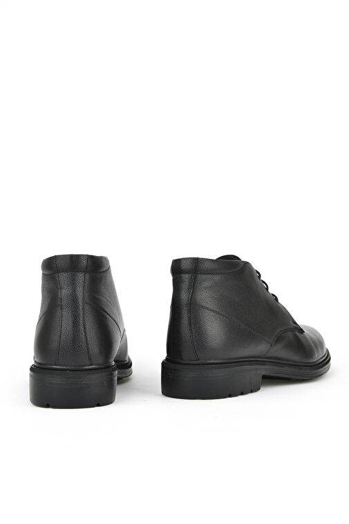Ziya, Erkek Hakiki Deri Bot 14319Z7074 Siyah - Görsel 6