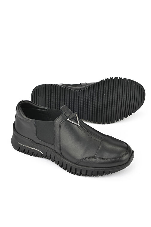 Ziya, Kadın Hakiki Deri Ayakkabı 14355Z2888 Siyah - Görsel 5