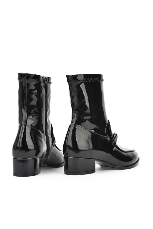 Ziya, Kadın Hakiki Deri Bot 1431030Z24154 Siyah - Görsel 4