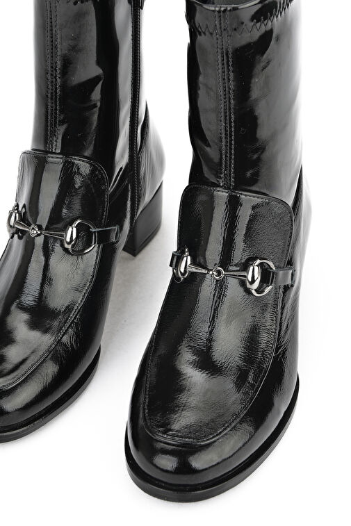 Ziya, Kadın Hakiki Deri Bot 1431030Z24154 Siyah - Görsel 7