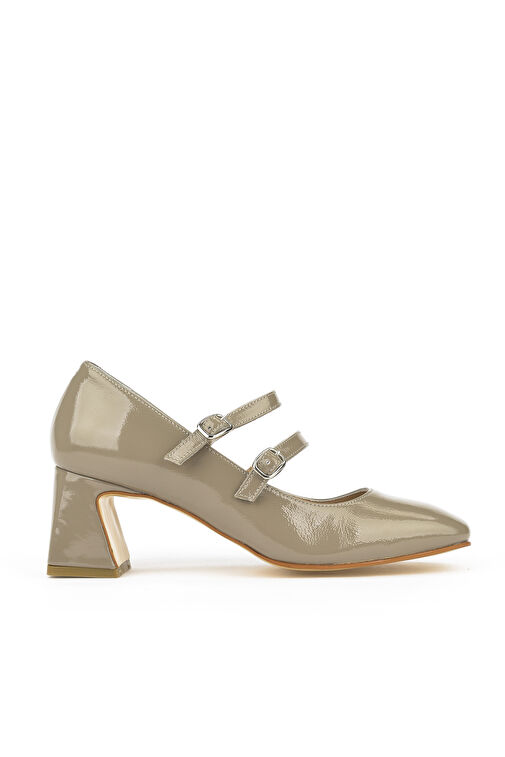 Ziya Vizon Kadın Rugan Topuklu Ayakkabı 1431030Z25009_310 - Görsel 2