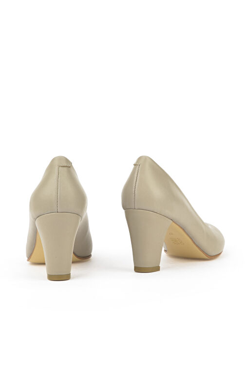 Ziya Taş Kadın Deri Topuklu Ayakkabı 1431030Z25014_048 - Görsel 4