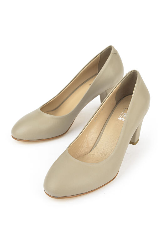 Ziya Taş Kadın Deri Topuklu Ayakkabı 1431030Z25014_048 - Görsel 6