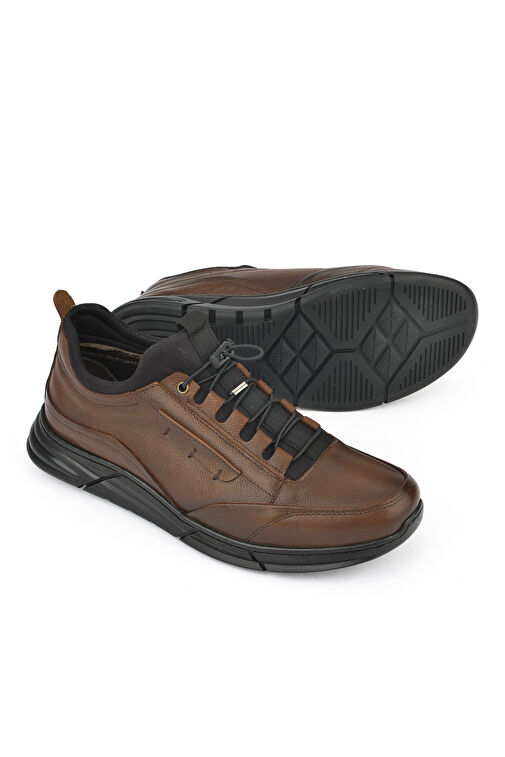 Ziya, Erkek Hakiki Deri Ayakkabı 1431040ZK2212 Taba - Görsel 5