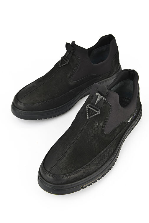 Ziya, Erkek Hakiki Deri Ayakkabı 1431040ZK24022 Siyah - Görsel 6