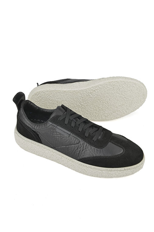 Ziya Siyah Erkek Deri Sneaker 1431026Z219_000 - Görsel 5