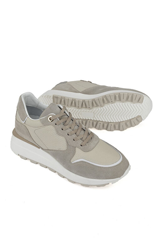 Ziya Bej Kadın Deri Sneaker 1431000Z5831_340 - Görsel 6