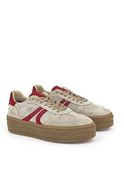 Ziya Bej-Kırmızı Kadın Sneaker 1431000Z6640_340 - Görsel 3