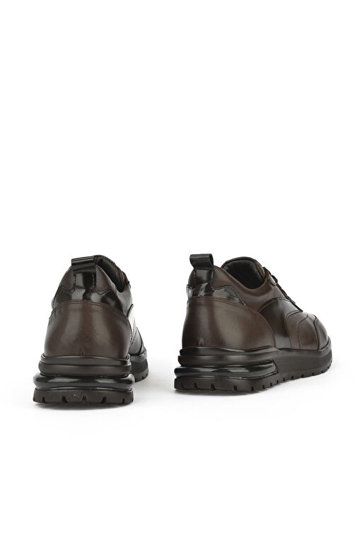 Ziya Kahverengi Erkek Deri Sneaker 1431024Z5400_300 - Görsel 4