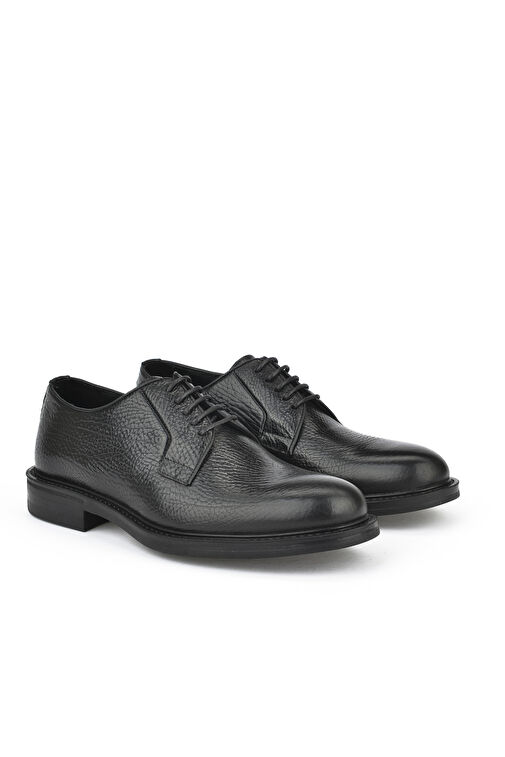 Ziya, Erkek Hakiki Deri Ayakkabı 143986Z4131 Siyah - Görsel 4
