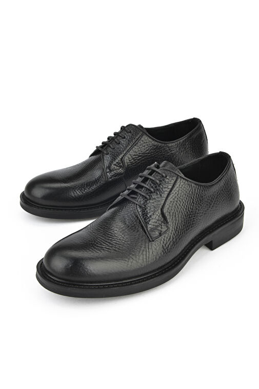 Ziya, Erkek Hakiki Deri Ayakkabı 143986Z4131 Siyah - Görsel 5