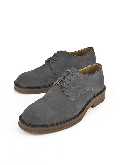 Ziya, Erkek Hakiki Deri Ayakkabı 1431043Z0210 Antrasit - Görsel 6