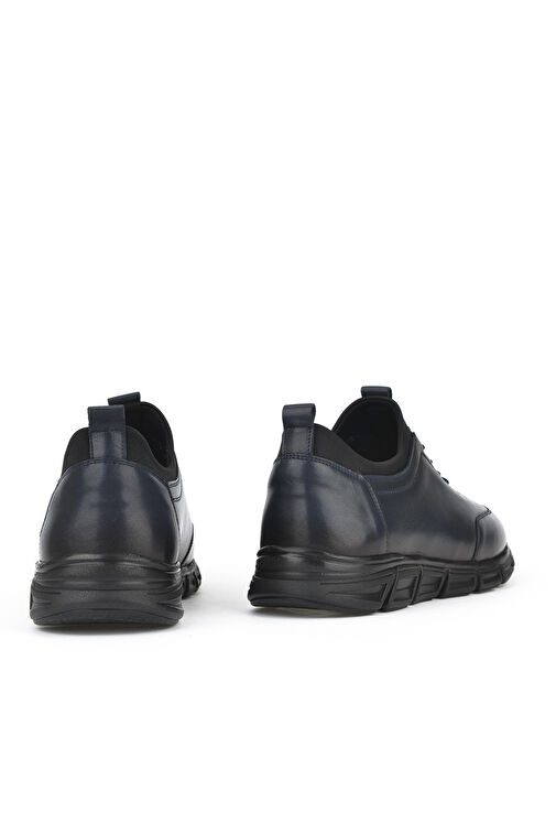 Ziya, Erkek Hakiki Deri Ayakkabı 143745Z3288 Lacivert - Görsel 4