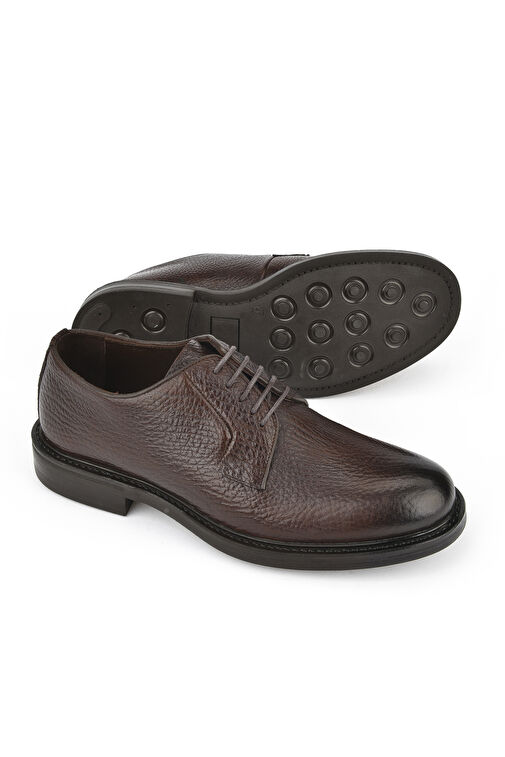 Ziya, Erkek Hakiki Deri Ayakkabı 143986Z4131 Kahve - Görsel 2