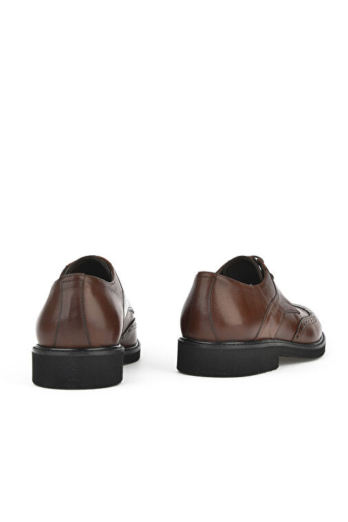 Ziya, Erkek Hakiki Deri Ayakkabı 143145Z6252 Taba - Görsel 4