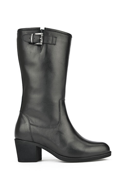 Ziya, Kadın Hakiki Deri Çizme 14319Z88082 Siyah - Görsel 2