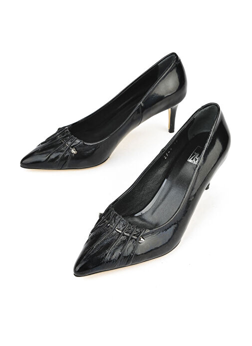 Ziya, Kadın Hakiki Deri Topuklu Ayakkabı 1511030Z2544 Siyah - Görsel 5