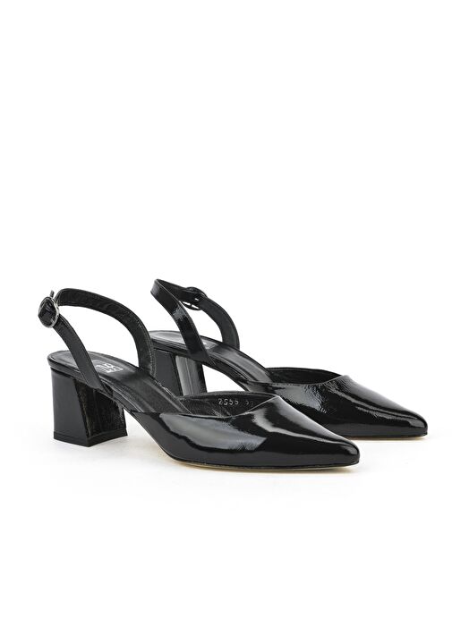 Ziya, Kadın Hakiki Deri Topuklu Ayakkabı 1511030Z2555 Siyah - Görsel 3