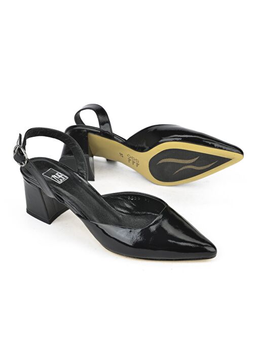 Ziya, Kadın Hakiki Deri Topuklu Ayakkabı 1511030Z2555 Siyah - Görsel 5