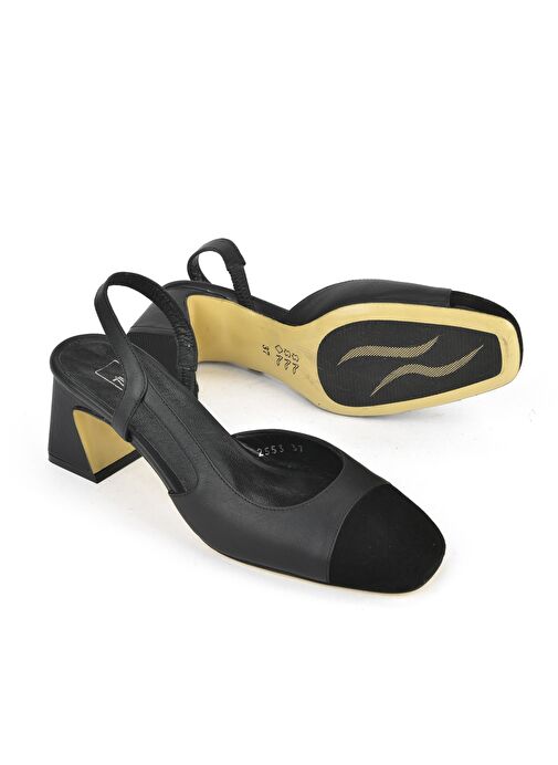 Ziya, Kadın Hakiki Deri Topuklu Ayakkabı 1511030Z2553 Siyah - Görsel 5