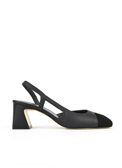Ziya, Kadın Hakiki Deri Topuklu Ayakkabı 1511030Z2553 Siyah - Görsel 2