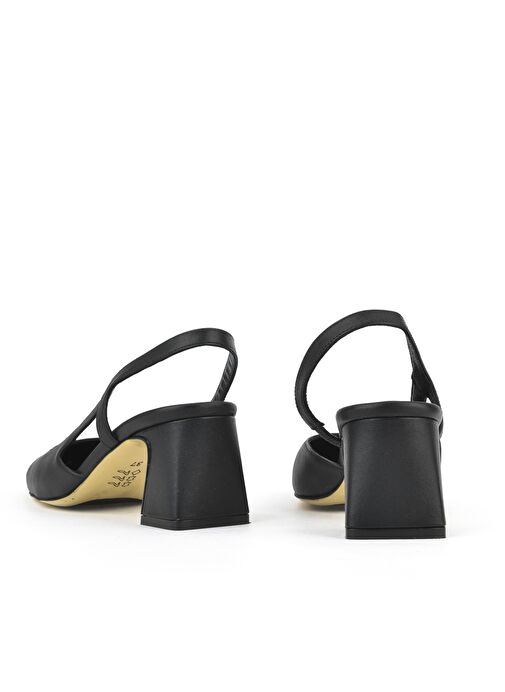 Ziya, Kadın Hakiki Deri Topuklu Ayakkabı 1511030Z2553 Siyah - Görsel 4