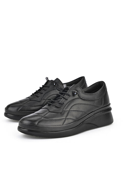 Ziya Siyah Kadın Deri Günlük Ayakkabı 1431046Z707_000 - Görsel 6