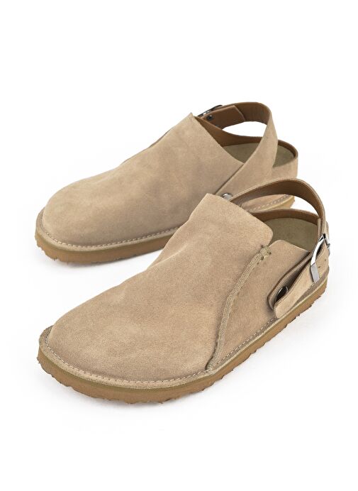 Ziya, Hakiki Deri Kadın Sandalet 1511033Z4000 Vizon - Görsel 6