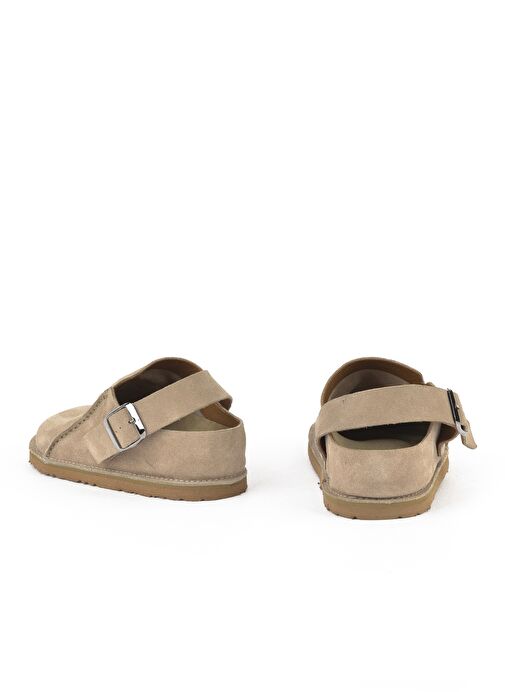 Ziya, Hakiki Deri Kadın Sandalet 1511033Z4000 Vizon - Görsel 4