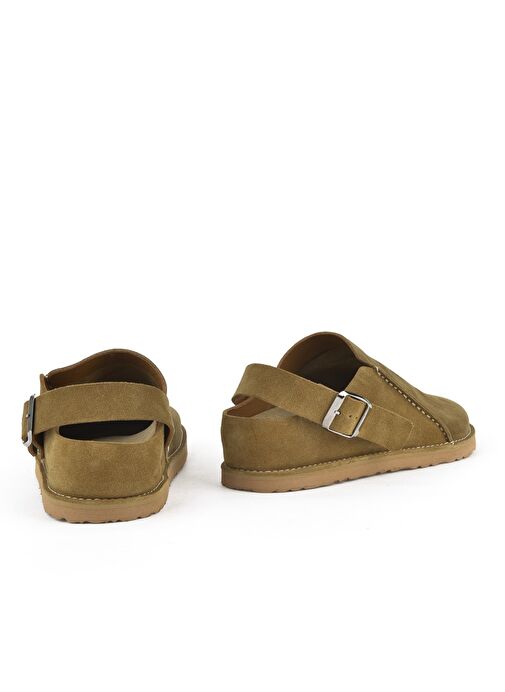 Ziya, Hakiki Deri Kadın Sandalet 1511033Z4000 Tütün - Görsel 4