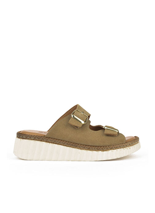 Ziya Haki Kadın Deri Terlik 1511008Z1882_856 - Görsel 2