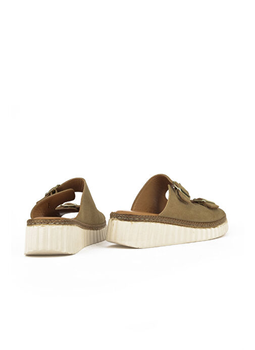 Ziya Haki Kadın Deri Terlik 1511008Z1882_856 - Görsel 4