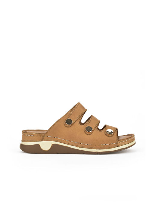 Ziya Taba Kadın Deri Terlik 1511008Z15_320 - Görsel 2