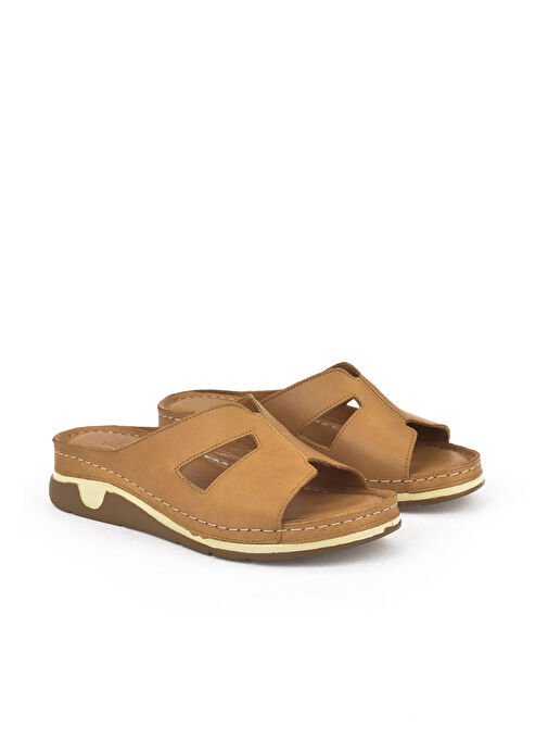 Ziya Taba Kadın Deri Terlik 1511008Z23_320 - Görsel 3